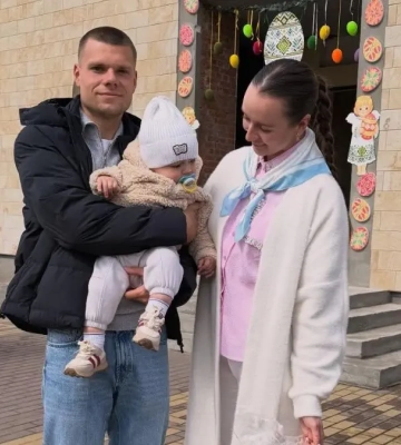 Жена Николая Михайленко показала, как они с мужем и сыном пережидали массированный обстрел