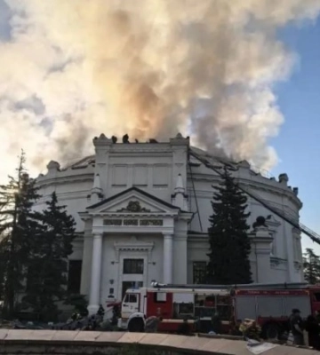 Розвідка Росії звинуватила Британію в ударі по Криму, який пошкодив панораму «Оборона Севастополя»