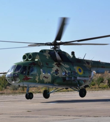 В Полтавській області під час бойового завдання розбився екіпаж вертольота Мі-8