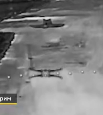 ГУР уничтожило в оккупированной Керчи два российских редких БпЛА «Орион»