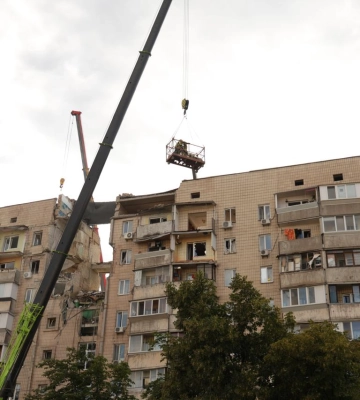 Знову зросла кількість загиблих внаслідок обстрілу Києва та області