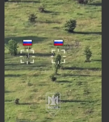 Смирились и даже не убегали: российские солдаты предпочитают тактику несопротивления  удар БПЛА. ВИДЕО