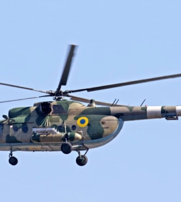 На Полтавщині під час бойового завдання розбився екіпаж вертольота Мі-8
