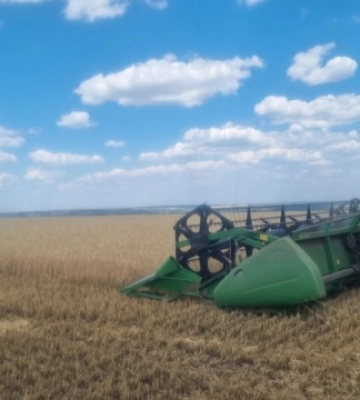 Аграрії Донеччини розпочали жнива, урожай збиратимуть лише з 10 частини площ від довоєнної