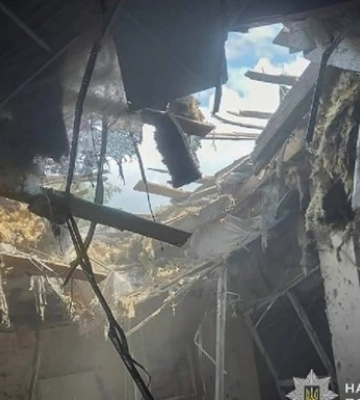Поліція показала наслідки атаки РФ на Сумщину