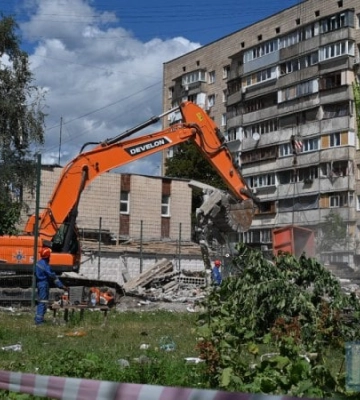 У Києві завершили пошукові роботи на місцях вчорашньої російської атаки