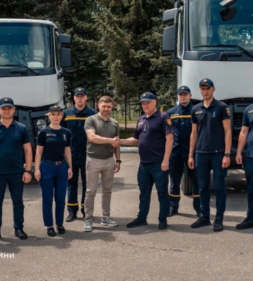 Новую технику получили спасатели на Харьковщине: чем она поможет
