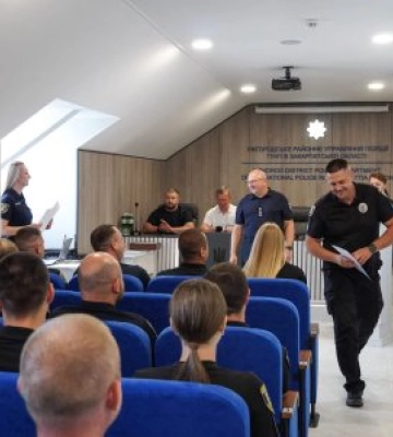 На варті безпеки Закарпаття: в Ужгороді урочисто відзначили 11-річчя Національної поліції України