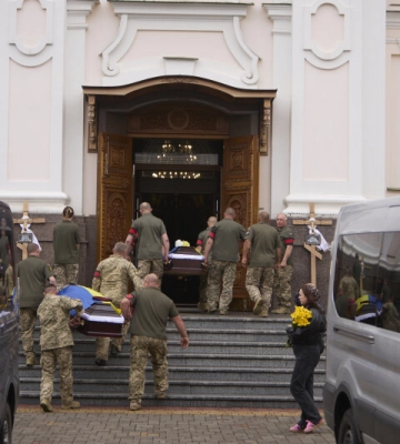 У Луцьку попрощалися з Героями - Святославом Смалем та Михайлом Малкушем