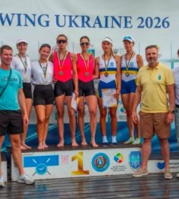 Миколаївські веслувальники вибороли вісім медалей чемпіонату України