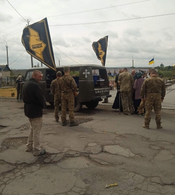 На Волині попрощалися із Героєм Віталієм Томашевським, який понад рік вважався зниклим безвісти