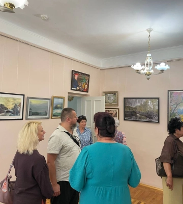 У музеї Володимира Короленка відкрили ювілейну виставку полтавського художника Ігоря Лотиша