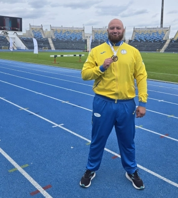 Черкаський паралімпієць здобув золото на міжнароднийх змаганнях