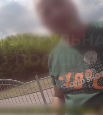 З'явилося відео затримання депутата, який у Луцьку вкусив поліцейського