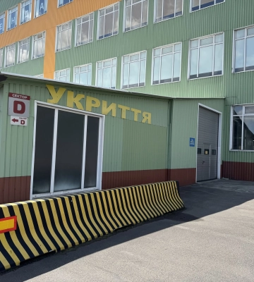 В укритті МП «Луцьк» облаштували зону митного контролю для роботи під час тривог