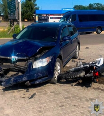 На Рівненщині помер 19-річний мотоцикліст, який тяжко травмувався в ДТП