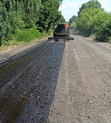 Між Ковелем та Каменем-Каширським ремонтують дорогу