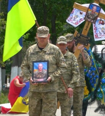 Ізмаїл простився із захисником України, офіцером Сергієм Фістішиним