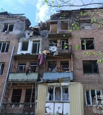 Удар РФ по Харькову: погиб мужчина, 9 пострадавших, в том числе двое детей