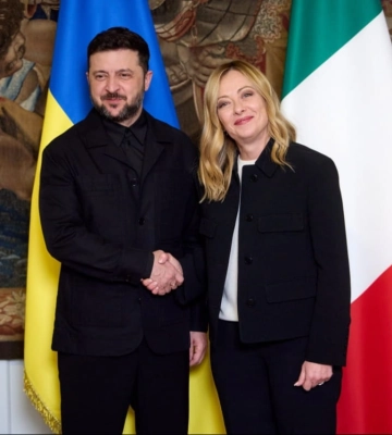 Украина и Италия координируют усилия по усилению антибаллистической защиты – Зеленский
