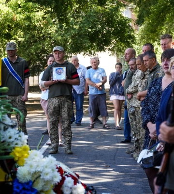 В Ужгороді попрощалися із полеглим захисником Сергієм Бабилею