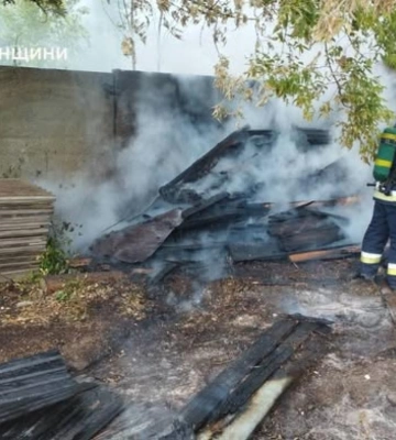 У Радивилові трапилася пожежа в приватному господарстві
