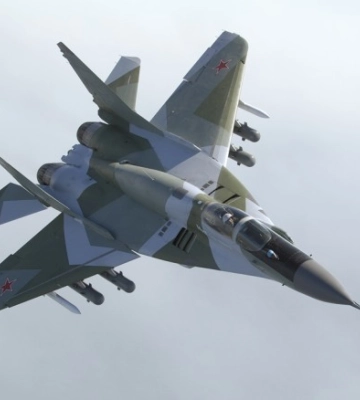 ГУР показало знищення російського МіГ-29 на аеродромі "Бельбек" у Криму – відео (Відео)