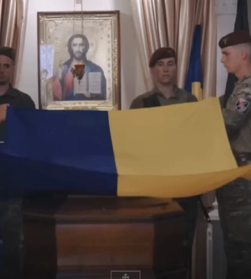 В Николаеве прошло прощание с командиром 154-й ОМБр Кононниковым
