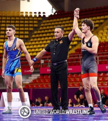 Спортсмен Миколаївщини Максут Султанов – чемпіон Європи з греко-римської боротьби U-20