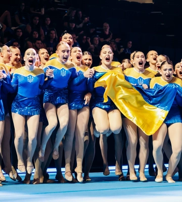 Черлідерки зі Львівщини стали призерками чемпіонату Європи