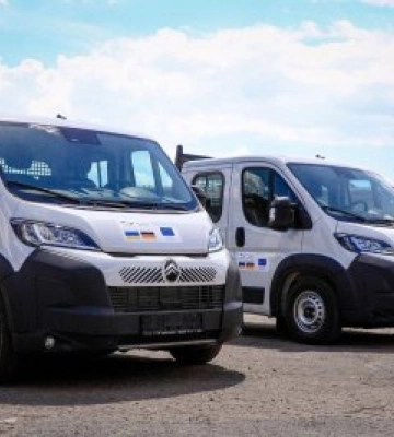 Миколаїв отримав нову спецтехніку від партнерів з Німеччини