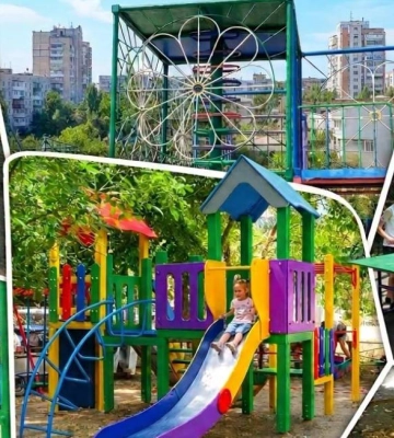 У Миколаєві 7 дитячих майданчиків зробили безпечнішими та комфортнішими, ще на 14 оновили пісочне покриття