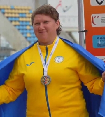 Спортсменка з Кіровоградщини стала призеркою чемпіонату Європи з пара легкої атлетики
