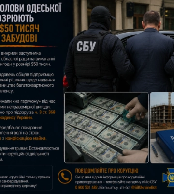 Заступнику голови Одеської обласної ради Радковському повідомили підозру у шахрайстві
