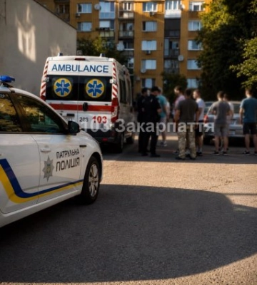 ДТП за участі дитини в Ужгороді: після зіткнення самоката з автомобілем 13-річного хлопця госпіталізували