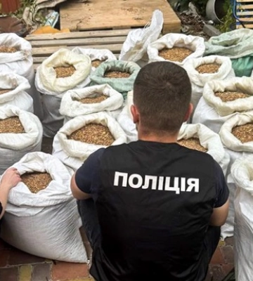 В Ровенской области изъяли более 650 кг незаконного янтаря