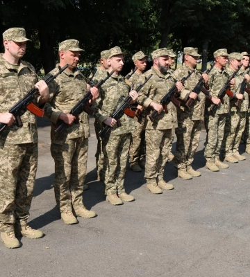 На Волині військову присягу склали майбутні прикордонники