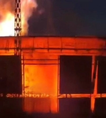 Росіяни обстріляли промислове підприємство на Одещині