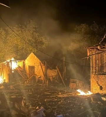 Російські безпілотники атакували Валки на Харківщині: є загибла та постраждалі