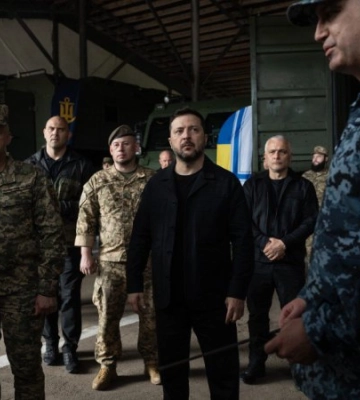 Зеленський на Одещині провів нараду із командуванням ВМС щодо безпеки півдня