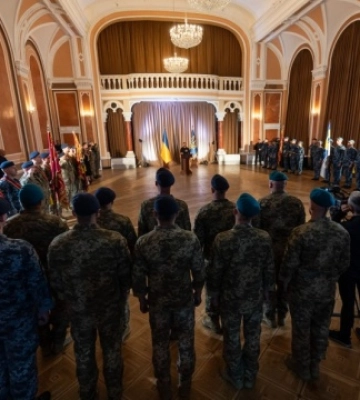 Зеленський нагородив воїнів ВМС та оголосив про створення в Одесі Академії військово-морських сил
