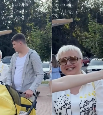 Украинка, которая старше своего мужа на 28 лет, "разорвала" сеть (видео)