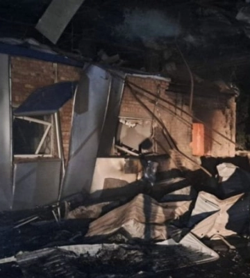 Росіяни вночі атакували дві АЗС в Дніпропетровській області