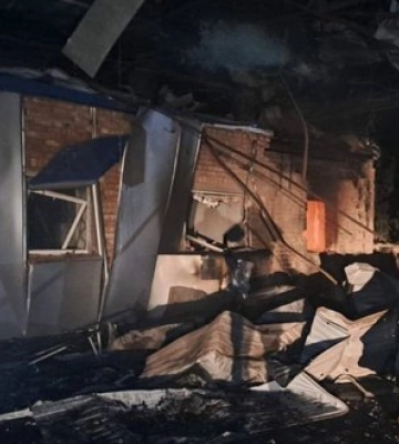 Росіяни вночі атакували дві АЗС в Дніпропетровській області