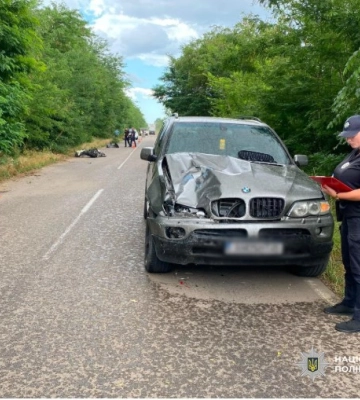 В Ізмаїльському районі внаслідок ДТП загинув 16-річний мопедист