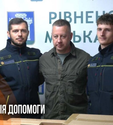 85 одиниць техніки для фронту: Рівне передало допомогу військовим і рятувальникам (ВІДЕО)