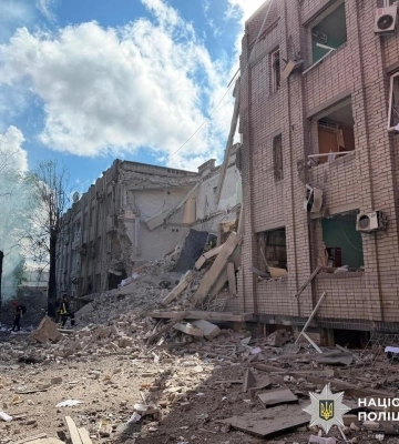 Різко зросла кількість поранених внаслідок бомбардування Запоріжжя