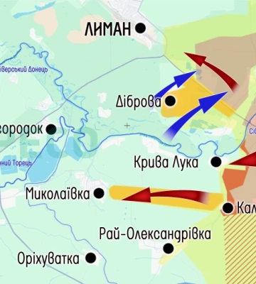 Карта бойових дій 4-11 липня: армія РФ сконцентрувала ресурси на захопленні Донеччини, але перестає контролювати Крим