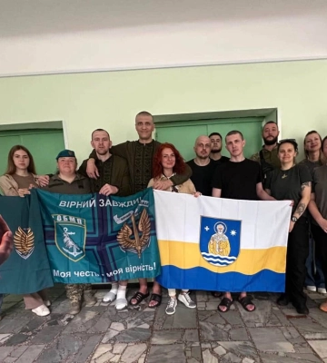 Представники Миколаївщини відвідали звільнених з російського полону військовослужбовців, які проходять відновлення у столиці