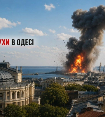 Вибухи в Одесі: ворог атакує місто ракетами